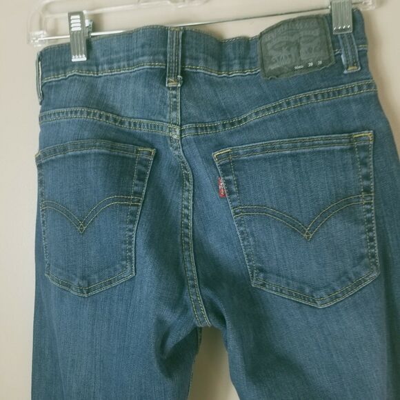 Levi’s 511 Jeans Womens 28x30 Performance Blue Slim Fit Denim Size 16 - Picture 9 of 10
